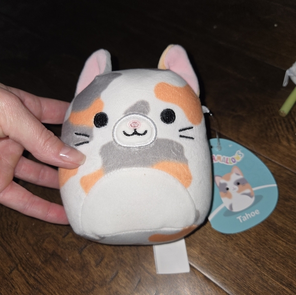 Squishmallows Calico Cat Plush - Gray, Orange, White - Picture 1 of 4
